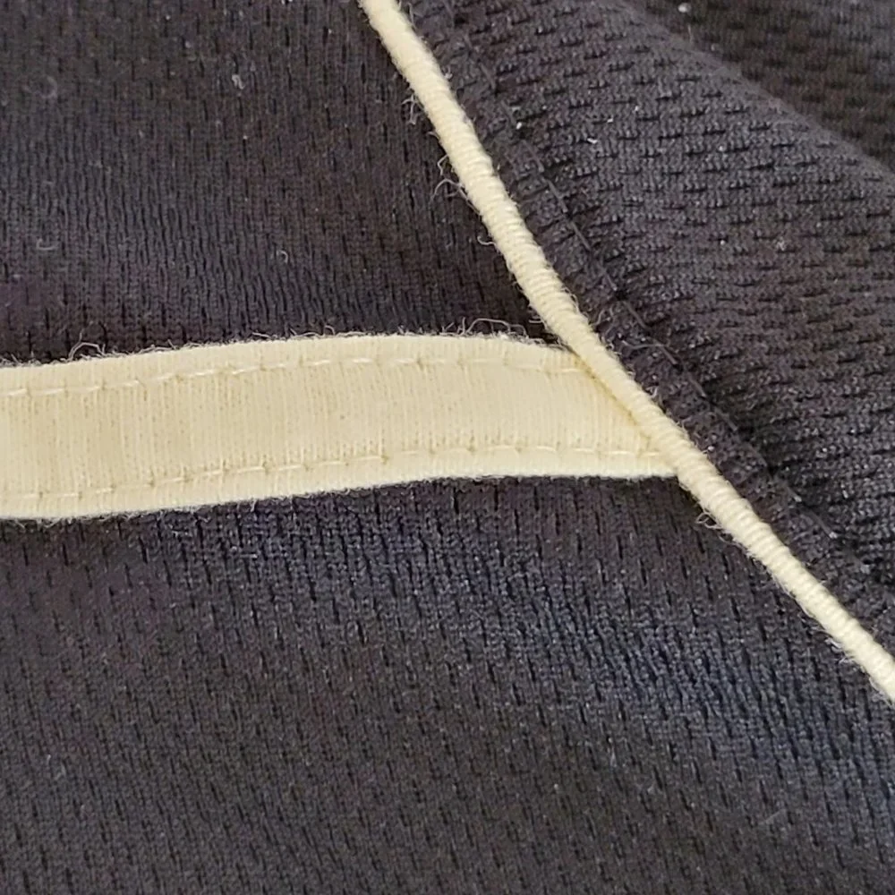 Live For Rugby Mens Retro Ireland S/S Rugby Jersey Size XL Black w/Beige - Picture 11 of 12